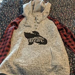 Mama Bear Fleece Hoodie